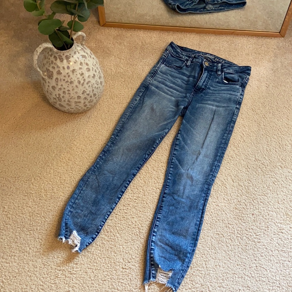 AE Hi-Rise Cropped Jeggings